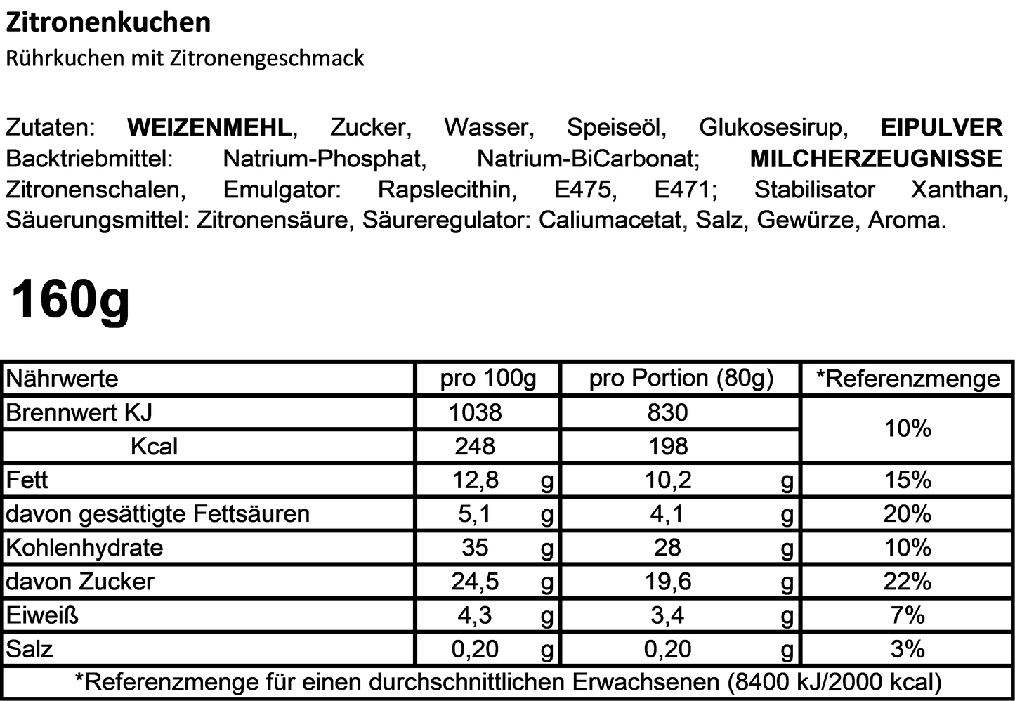 Cancake Happy Birthday, Neon Pink Zitronenkuchen