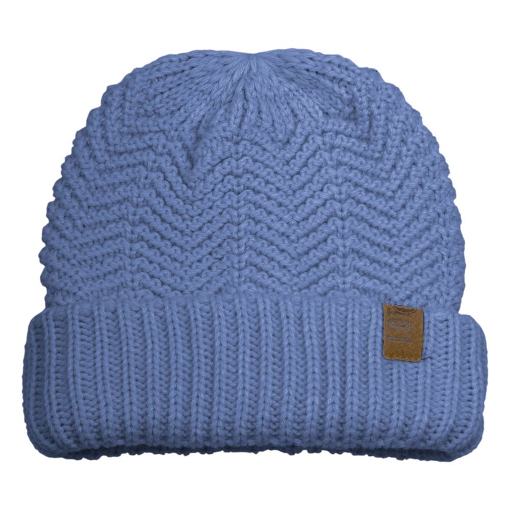 Lot83-Strickmütze Sophie Lavender, warm und weich