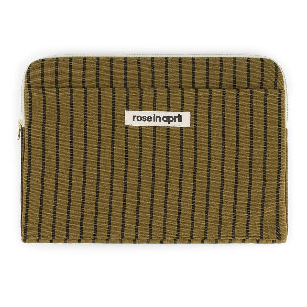 LAPTOP-TASCHE 13/14'OKTAVE TENNIS SCHWARZ / OLIV