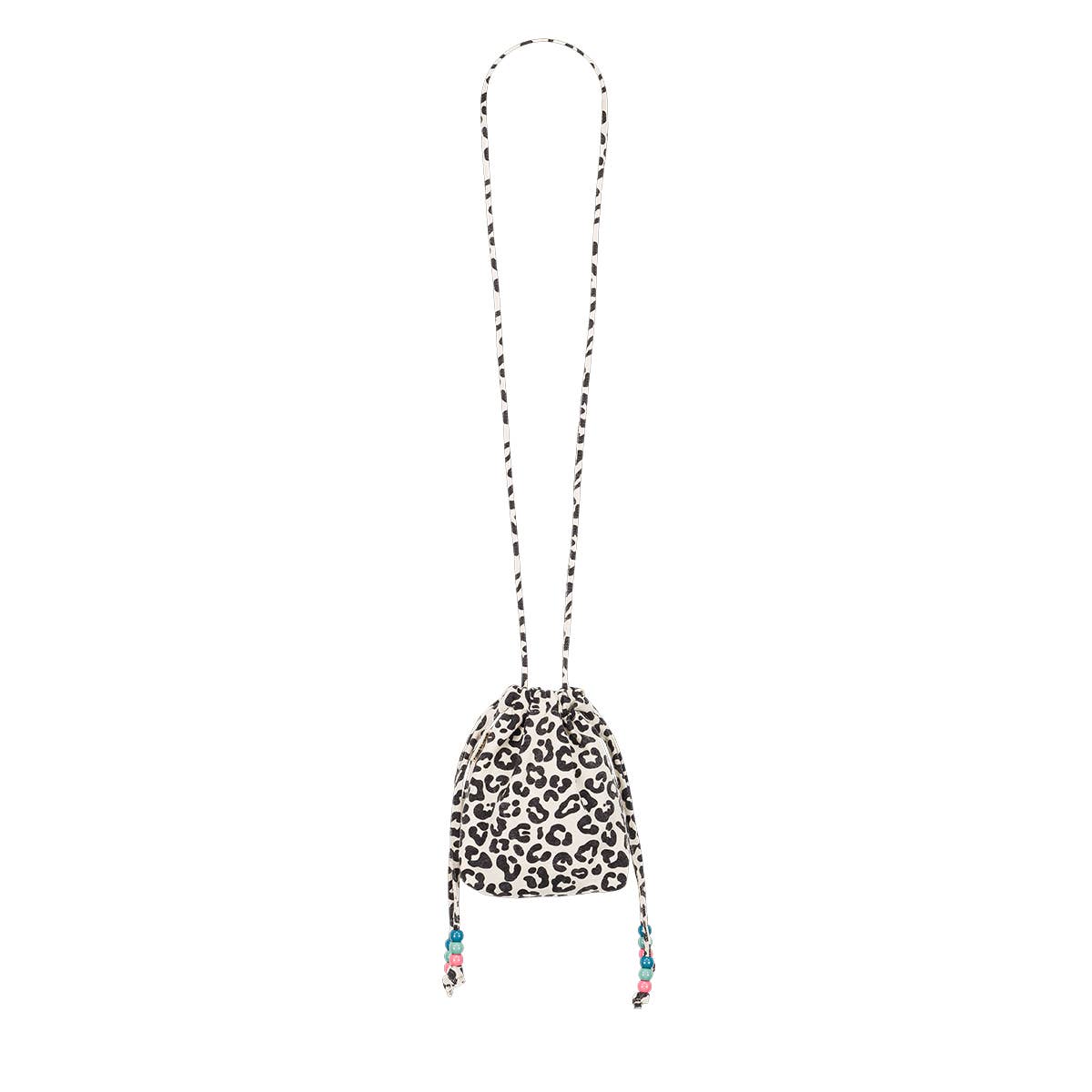 Paloma Tasche Graou Greige mit Leopardenmuster