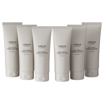 Urban Alchemy Salt Scrub Shampoo Treatment Tiefenreinigung für Haar und Kopfhaut, 200g