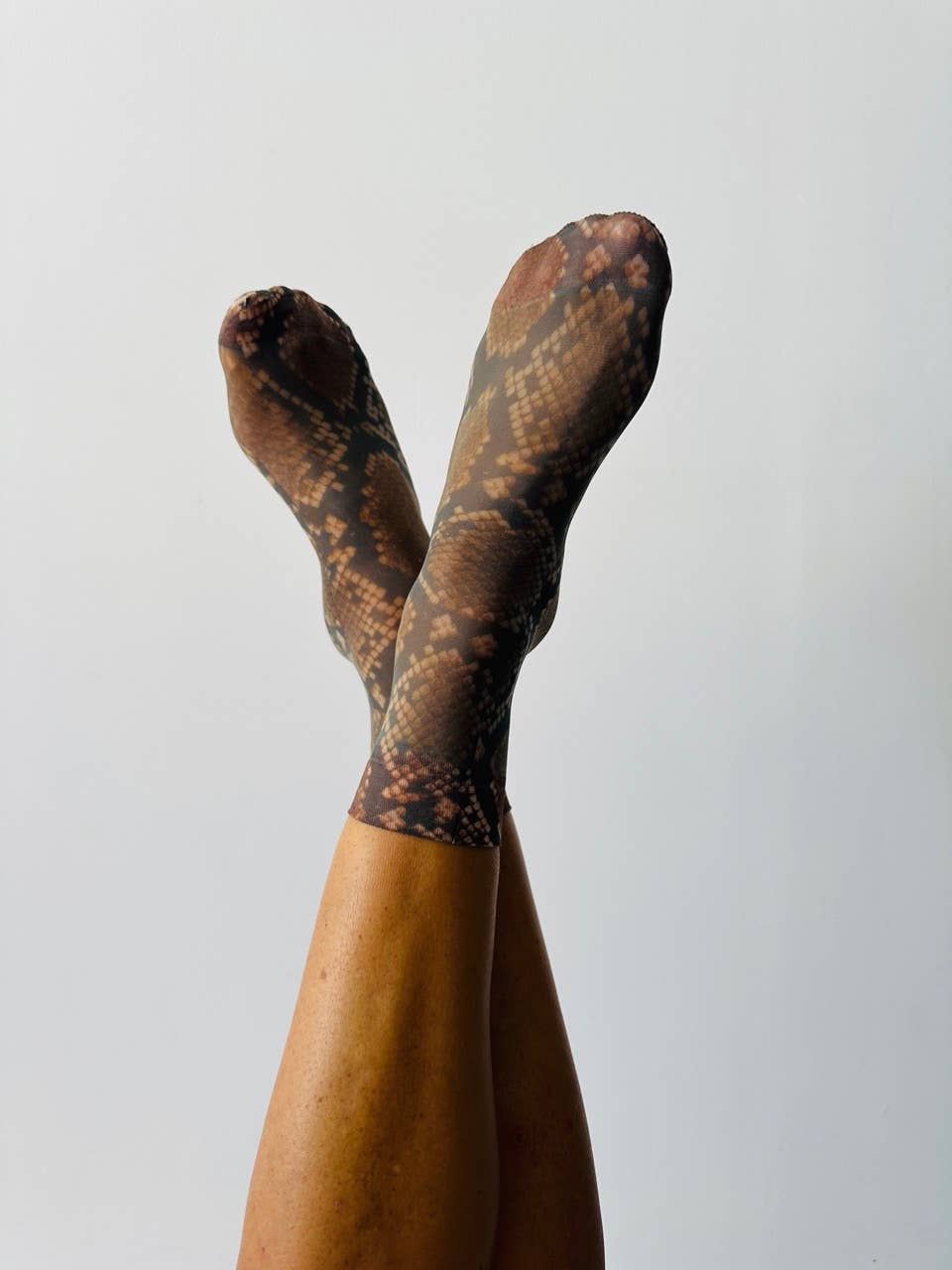 Sockette- Socken mit Schlangen- und Reptilienmuster