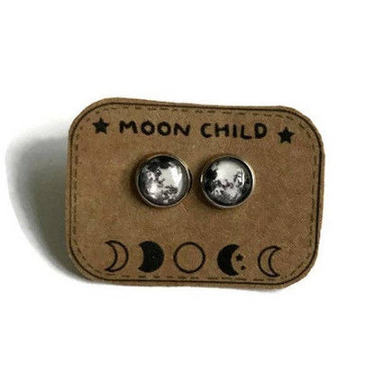 Dans air du temps bijoux-Mond Ohrstecker „Moon Child“ – Magie des Nachthimmels für deine Ohren