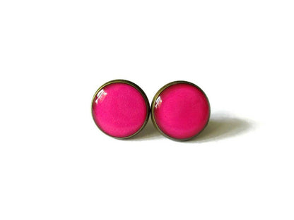 Dans lˋair du temps bijoux-Pink Ohrstecker „Oh La La – La vie en rose“ – Gute-Laune-Schmuck mit Paris-Vibes