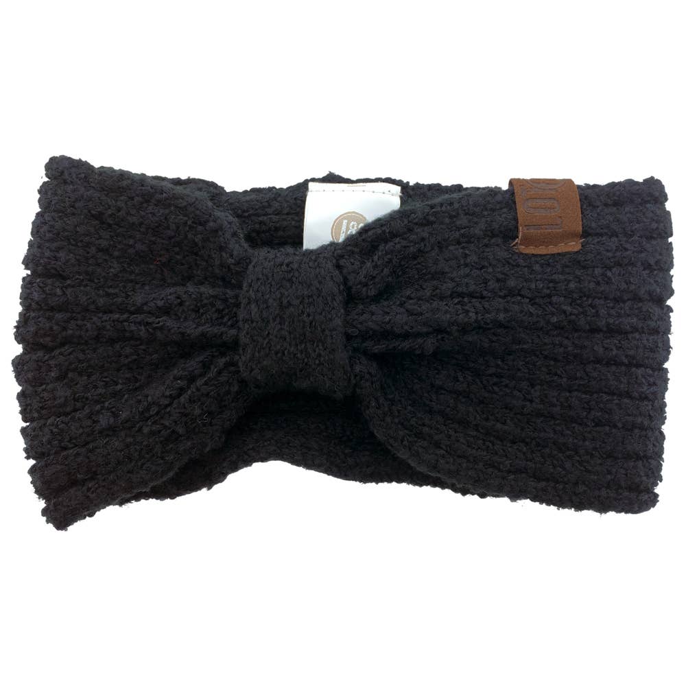 Lot83 Haarband Lena in schwarz, stylisch und warm