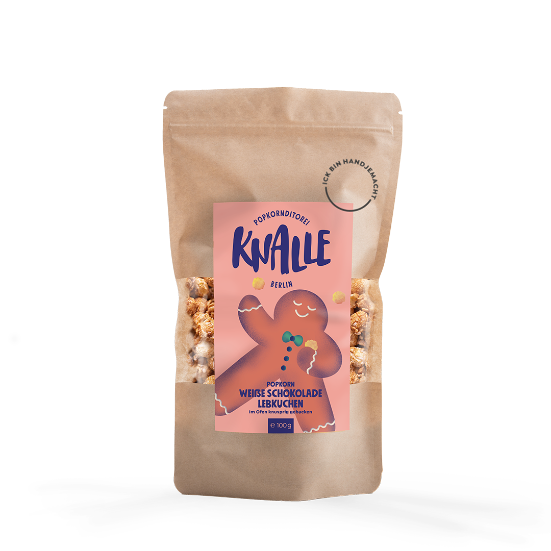 Knalle-Lebkuchen weiße Schokolade -  Winteredition