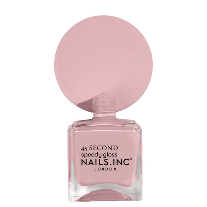 Nails.inc London- 45sec speedy gloss Nagellack „kings cross keeps cool“