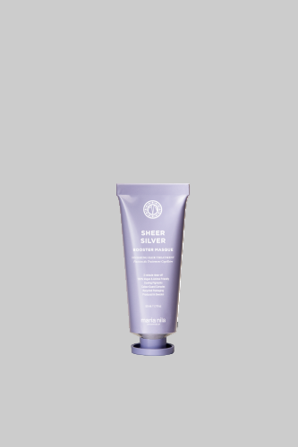 Maria Nila Sheer Silver Booster Mask | Silbershampoo-Haarmaske gegen Gelbstich (50 ml)