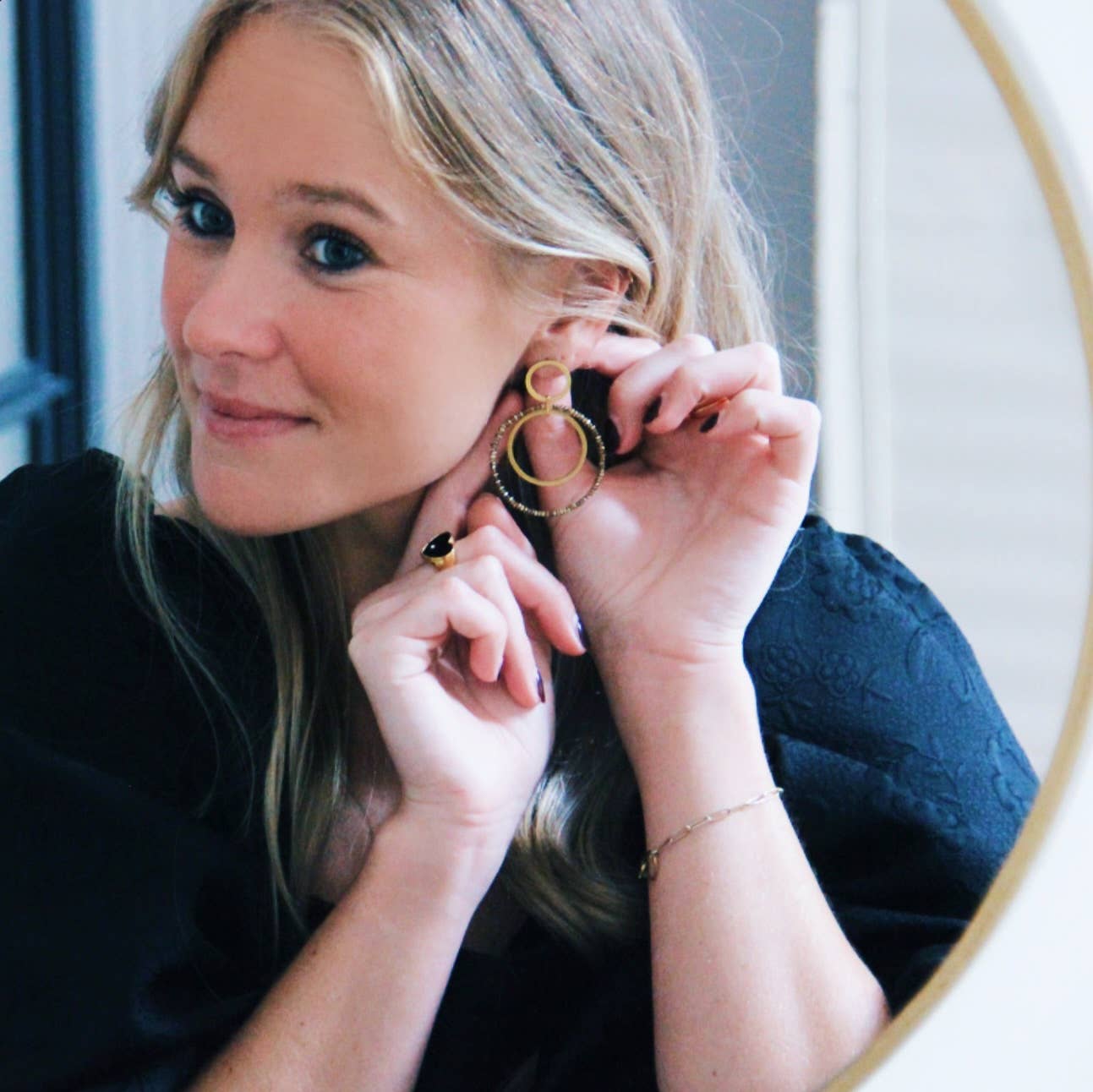 Statement-Ohrring "City Chic"