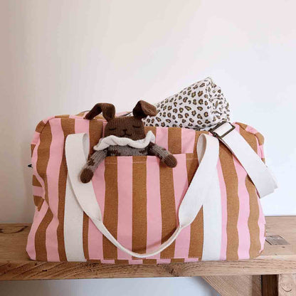 Rose in April: Halstuch LANGE BIANCA MINI LEOPARD GREIGE: MINI-LEOPARD / L 110*110