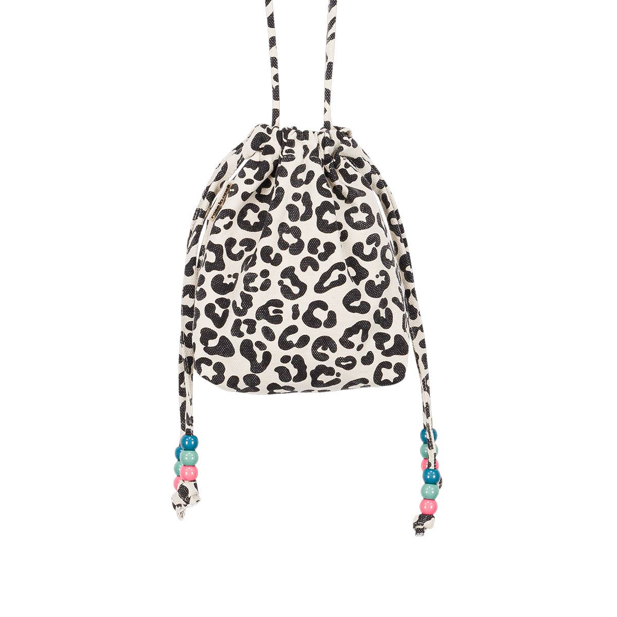 Paloma Tasche Graou Greige mit Leopardenmuster