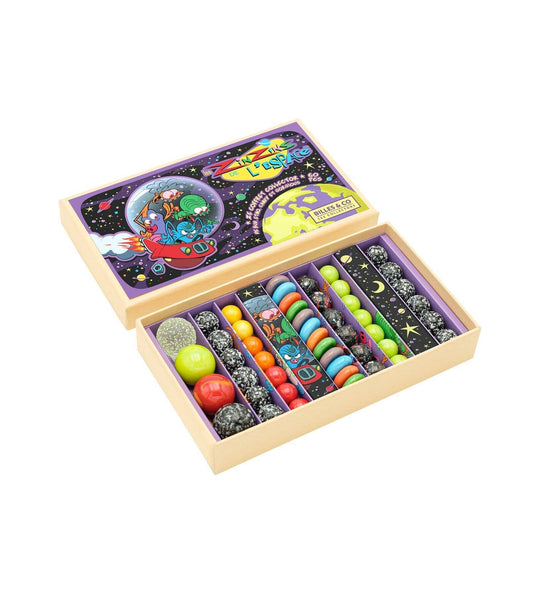 Murmel-Set, Die Spinner aus dem Weltraum, 60Stück