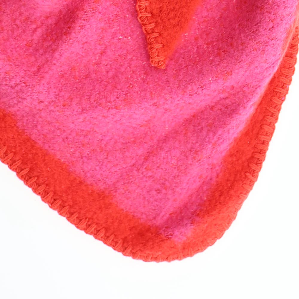 Lot83- Schal Nina in pink und rot, kuschelig leicht