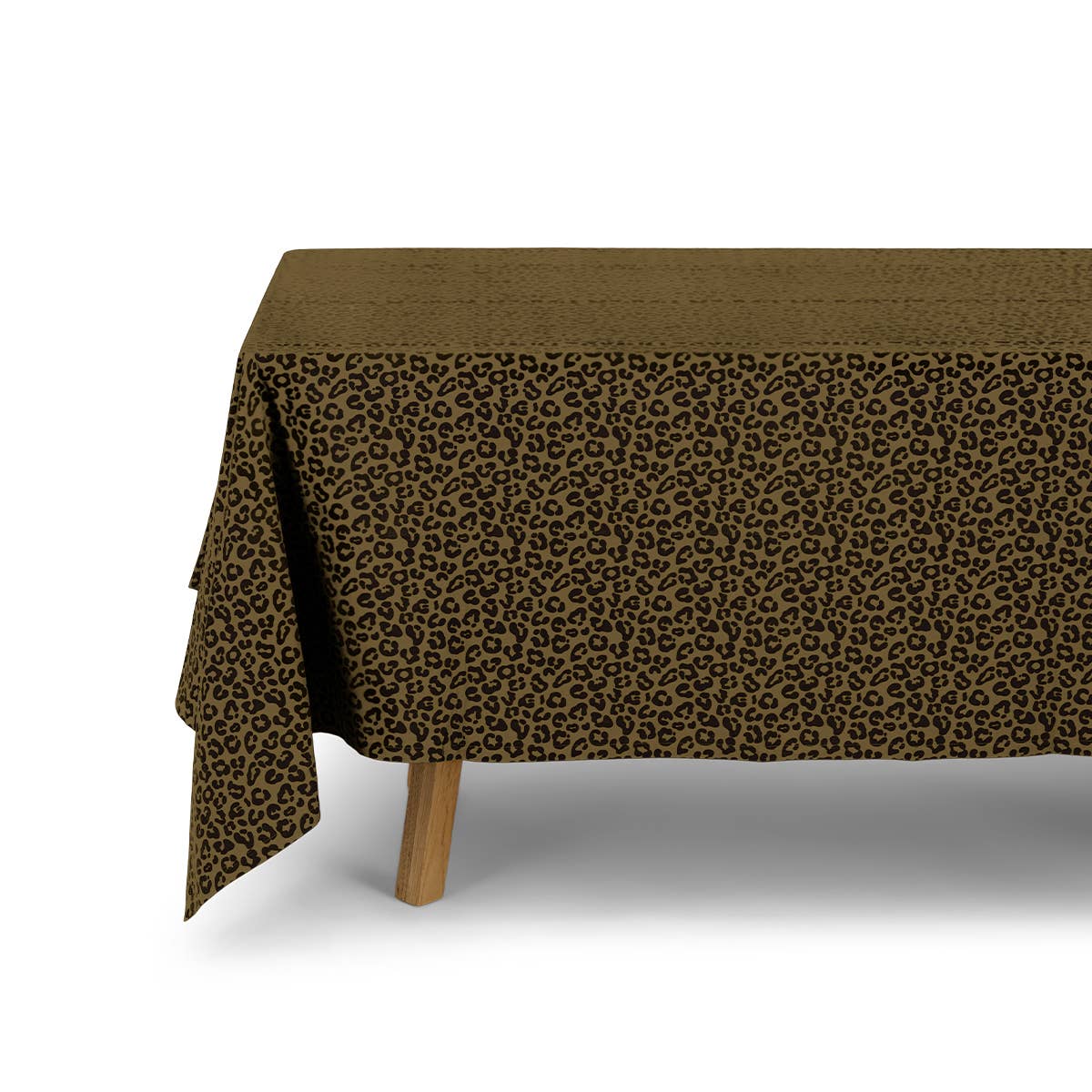 Tischdecke Telma Leo in Olivgrün