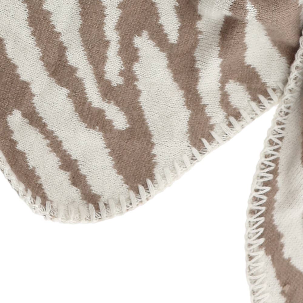Lot83 Schal Lize Beige, herrlich weich und warm