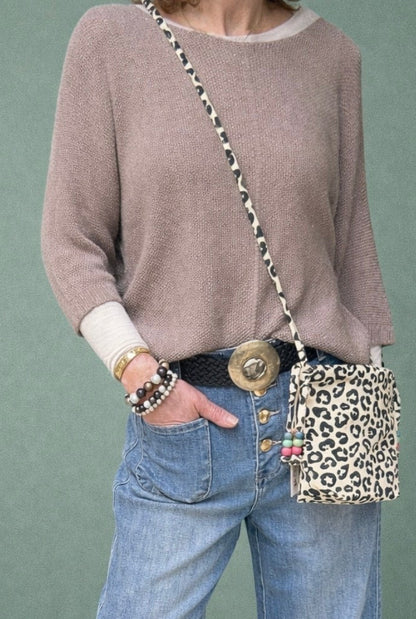 Wide Leg Jeans in Blau | High Comfort Stretch Denim geknöpft