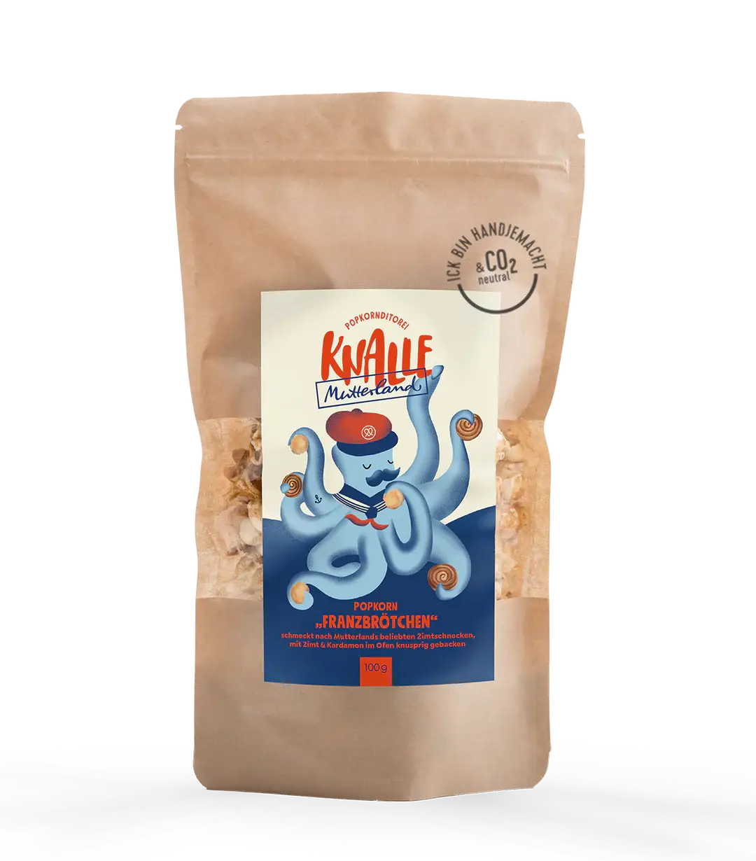 Knalle- Franzbrötchen / Zimtschnecke Popcorn