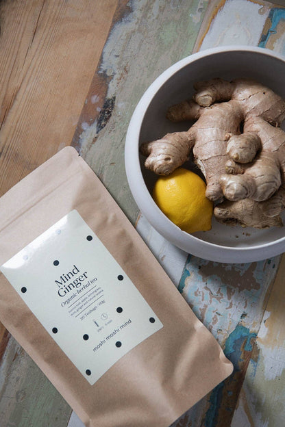 Moshi Moshi Mind Ginger Tee (Ingwer), wärmend und belebend