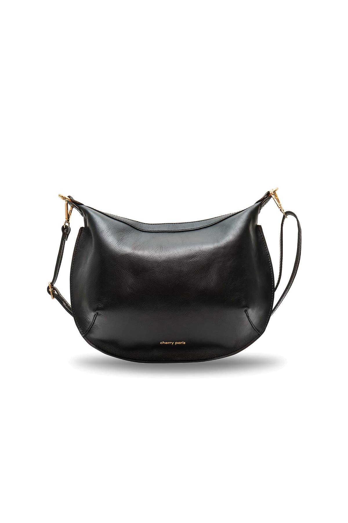 Tasche ANTONIA in Schwarz, aus echtem Leder