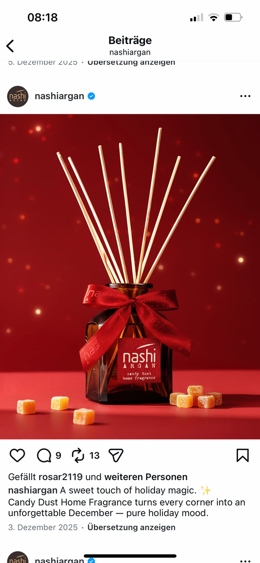 Nashi Argan- Maske, Intensivmaske, Candy Dust Christmas