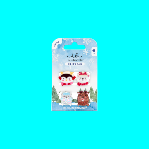 Invisibobble Haarclips für Kinder, 4Stück
