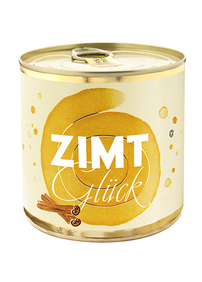 Wondercandle-Kuchen in der Dose „ZimtGlück“ mit Kerze