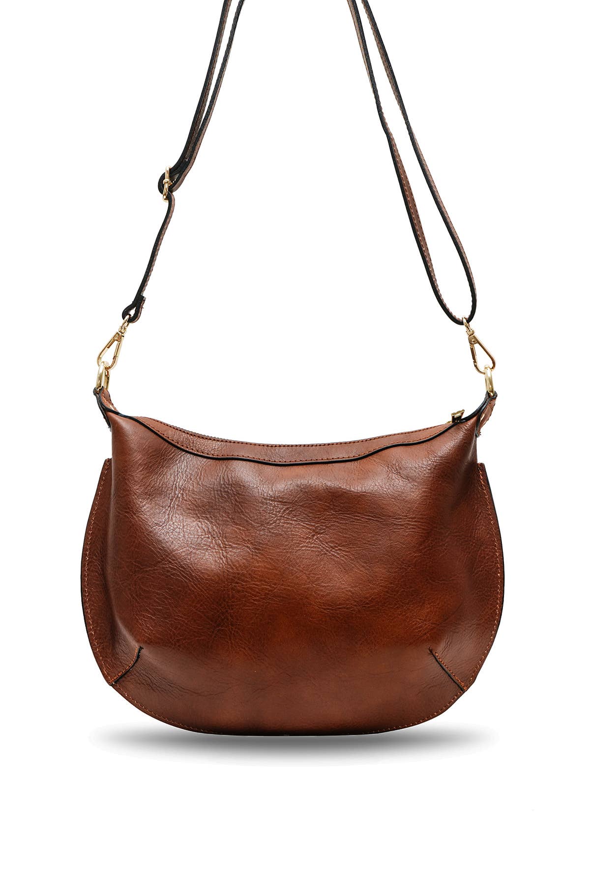 Tasche ANTONIA in Schwarz, aus echtem Leder