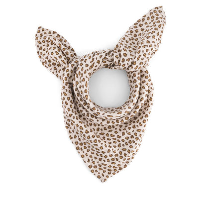 Rose in April: Halstuch MINI LEOPARD GREIGE: MINI-LEOPARD / M 70x70