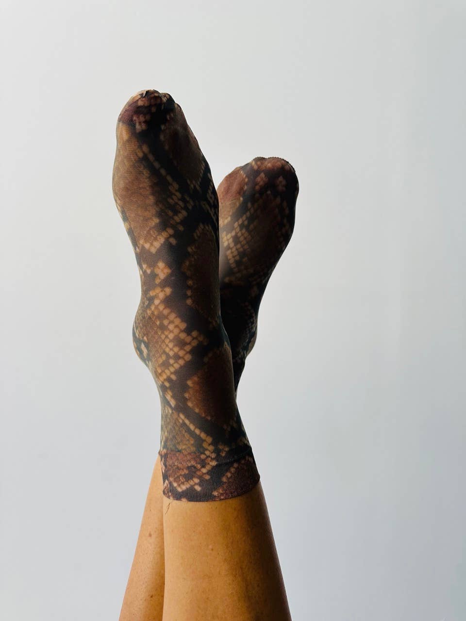 Sockette- Socken mit Schlangen- und Reptilienmuster