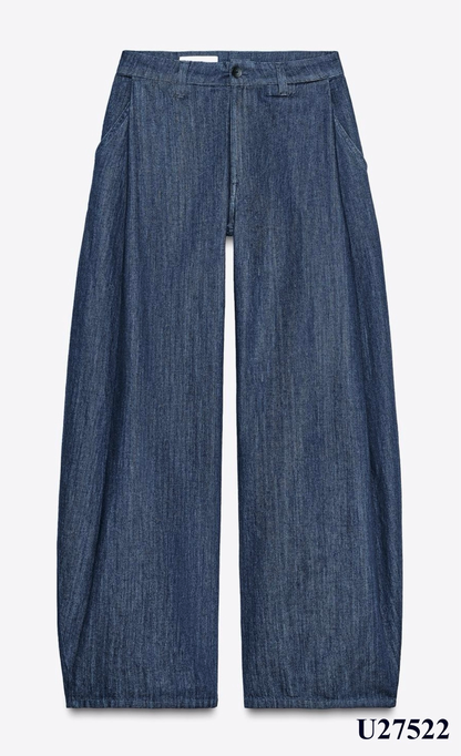 Hose // weite Hose in schwarz oder jeans                                                      Lieferbar ab ca. 15.8.26