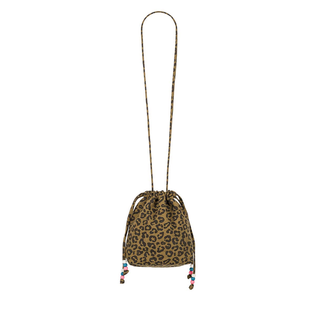 BILLIE PALOMA GRAOU OLIVE - Umhängetasche mit Leopardenmuster
