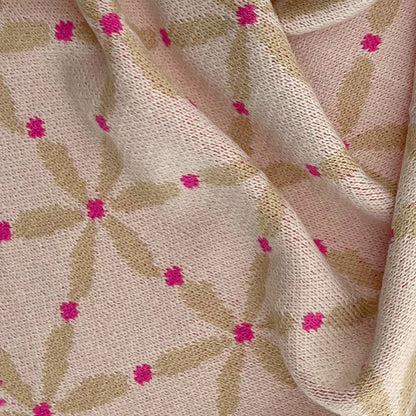 Lot83 Schal Jasmin Beige, Feinstricktuch