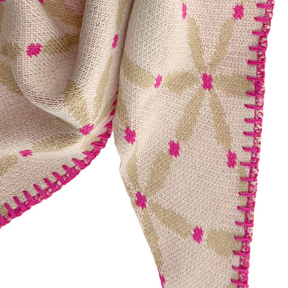 Lot83 Schal Jasmin Beige, Feinstricktuch