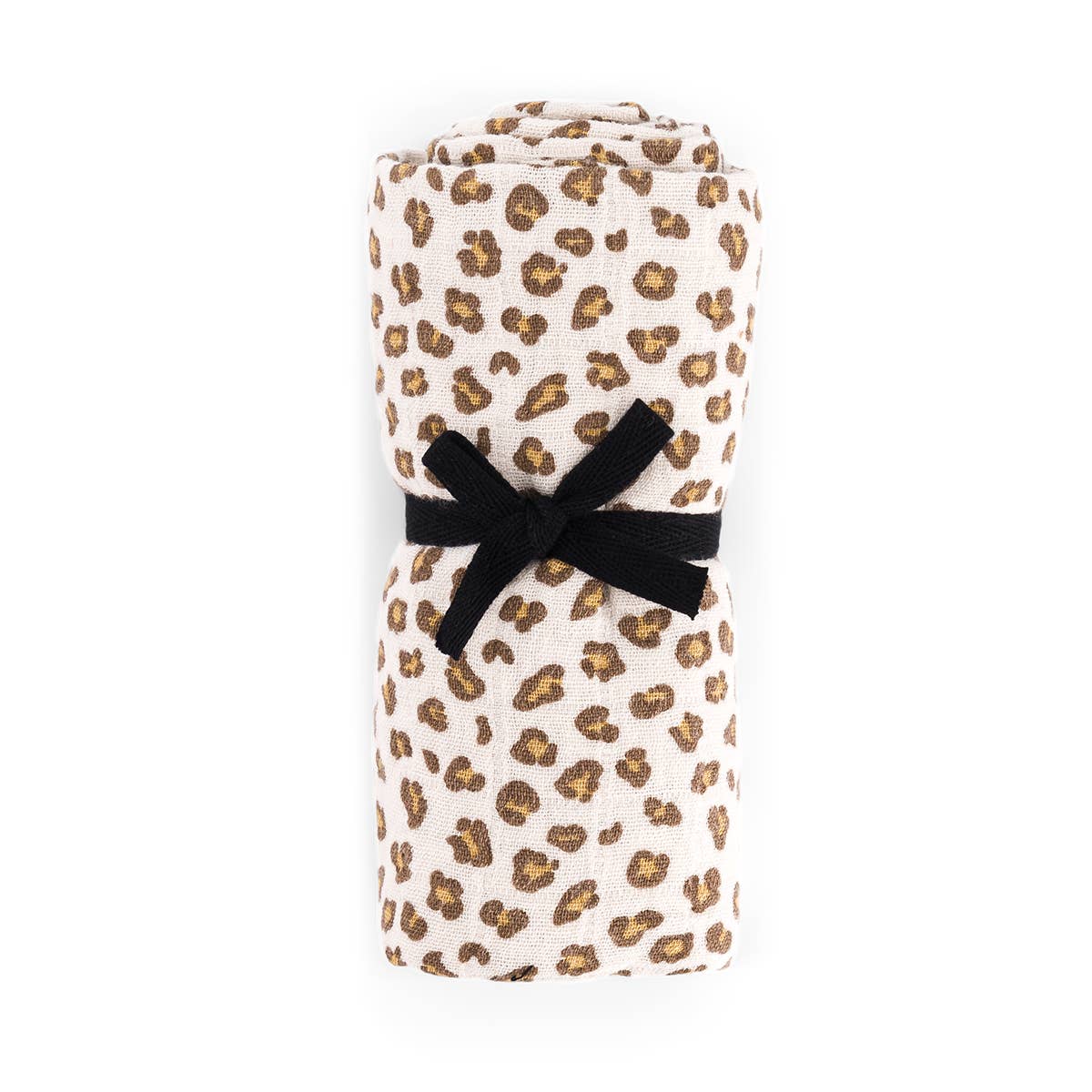 Rose in April: Halstuch LANGE BIANCA MINI LEOPARD GREIGE: MINI-LEOPARD / L 110*110