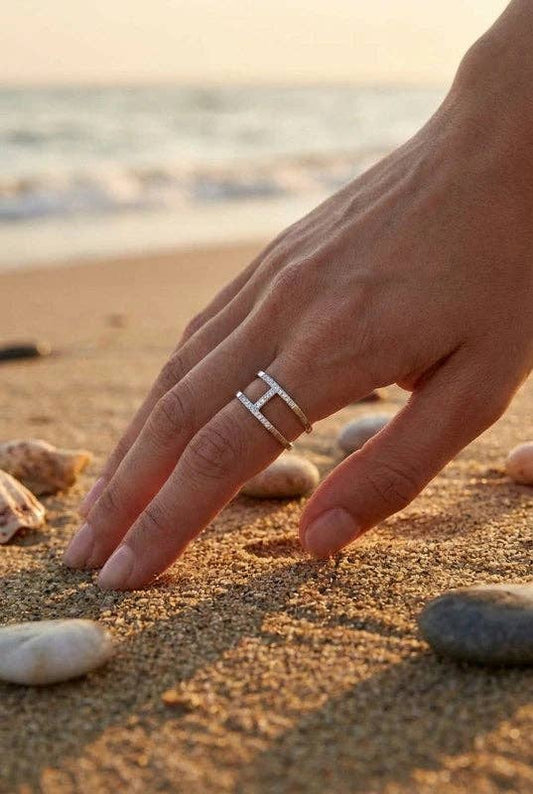 Ring aus Edelstahl