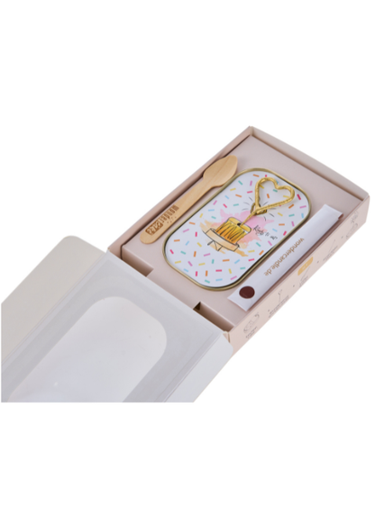 Confetti weiß Wondercake deluxe rosa Herz gold