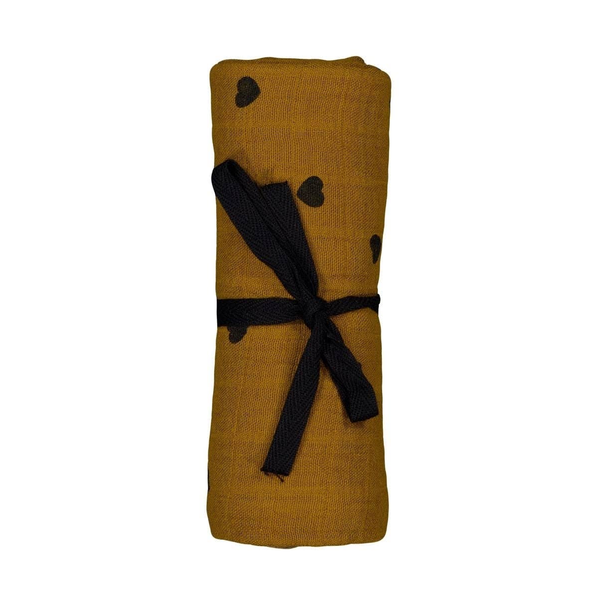 Rose in April: Halstuch HERZKÜMMEL: KÜMMEL / HERZ / L 110*110