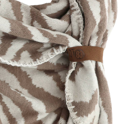 Lot83 Schal Lize Beige, herrlich weich und warm