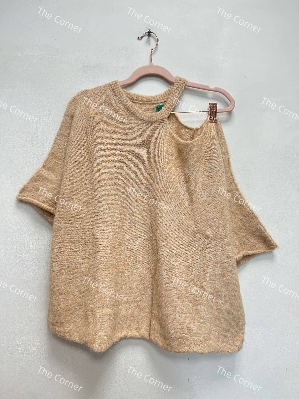 Offshoulder Pulli- Kurzarm- Strick